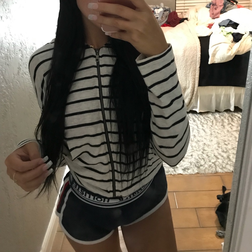 striped jacket